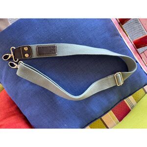 Sherpani Canvas Adjustable Strap Brush Silver Hardware w/ Clasp Clips